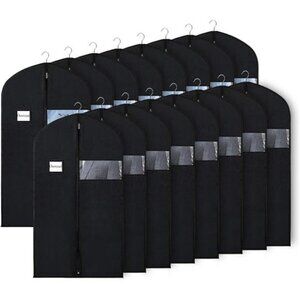 New 16 Pack Suit Bags Garment Bag for Men Storage 40-inch Clothes Cover